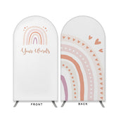 Lofaris Rainbow And Loves Double Sided Arch Backdrop for Party